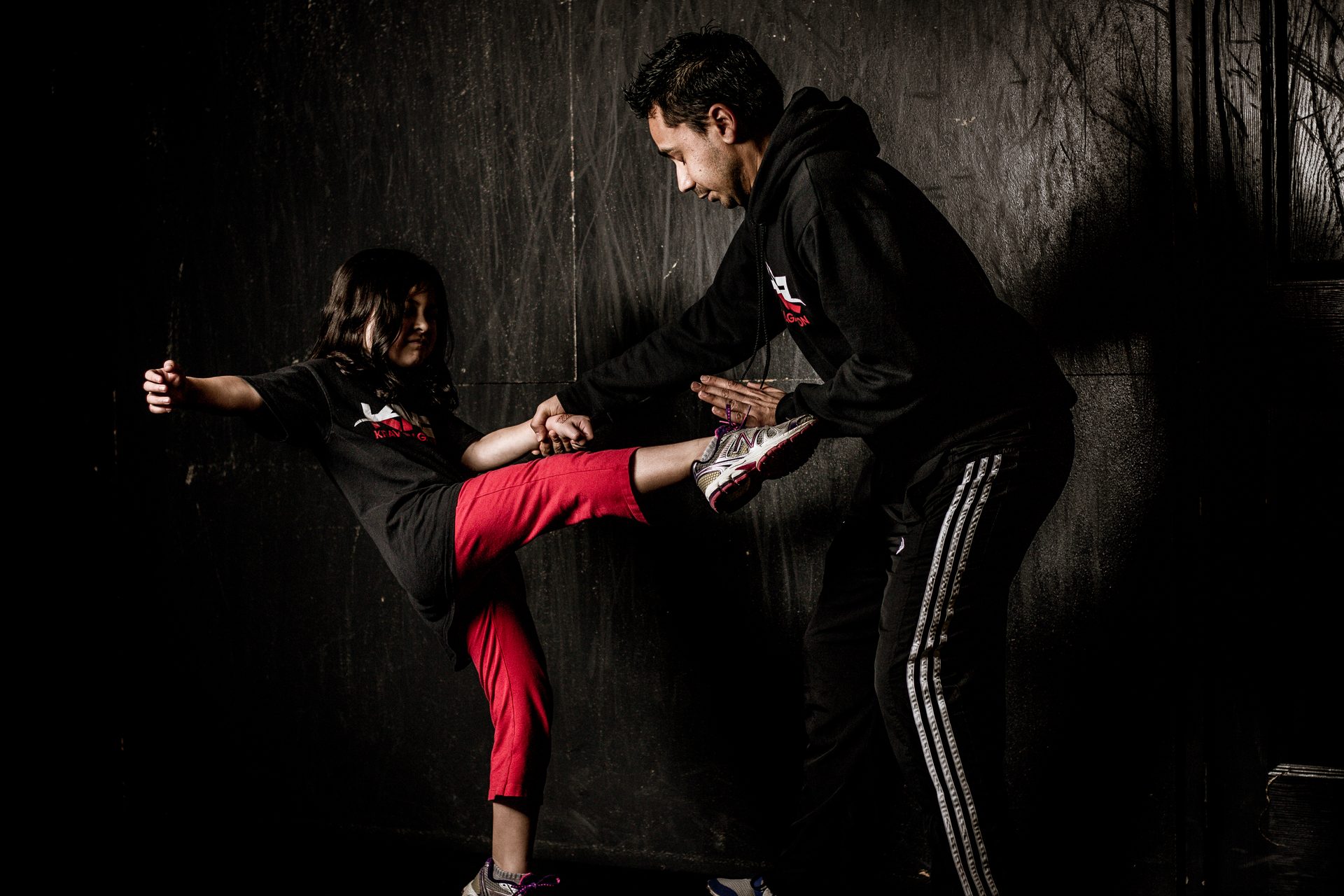 Kids Krav Maga class